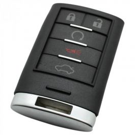 Cadillac 4 Knops Smart Key Behuizing Met Paniek Knop Model 2