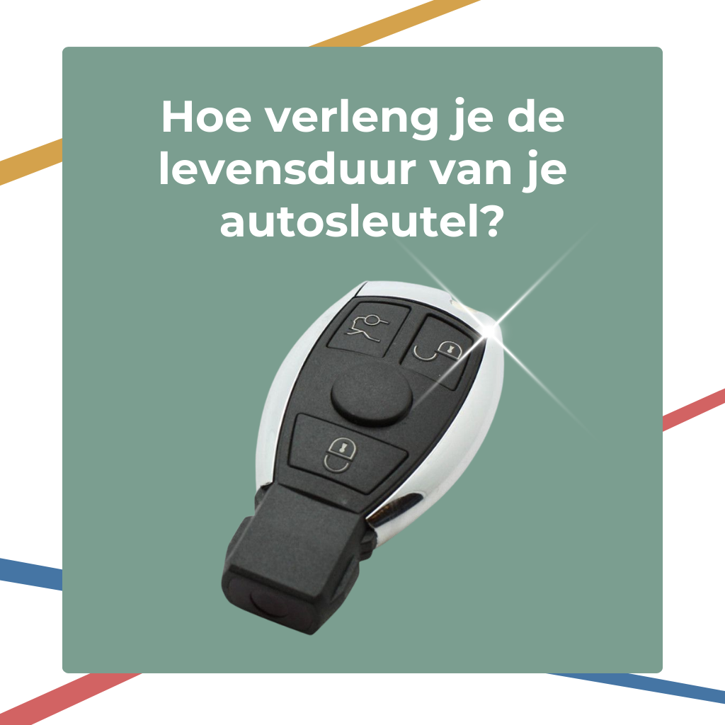 Hoe verleng je de levensduur van je autosleutel?